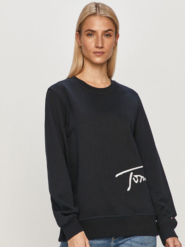 Regular C-Nk Script Sweatshirt Desert Sky / L