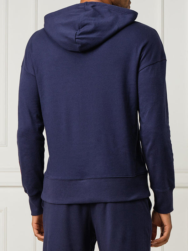 Full Zip Hoodie BLUE NOIR / L