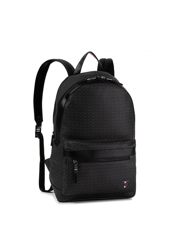 Coated Canvas Mono Backpack Black monogram / OS