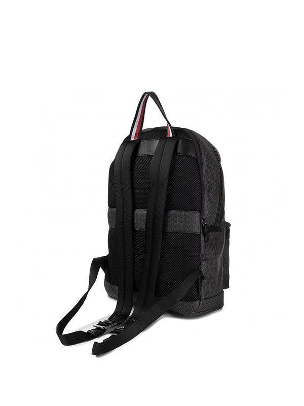 Coated Canvas Mono Backpack Black monogram / OS