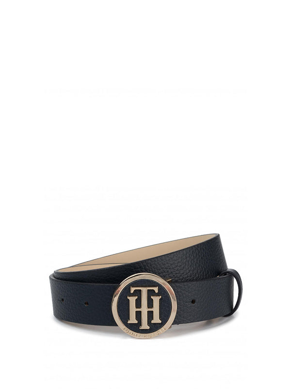 Th Round Buckle Belt 3.0 Sky Captain / 90