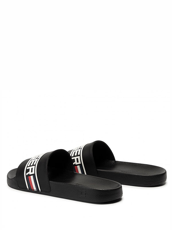 Tommy Hilfiger Poolslide BLACK / 42