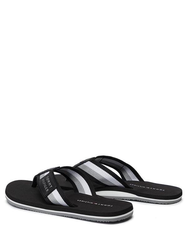 Corporate Badge Beach Sandal BLACK / 42