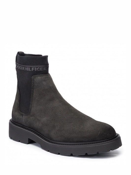 Suede Cleated Chelsea Boot Magnet / 42