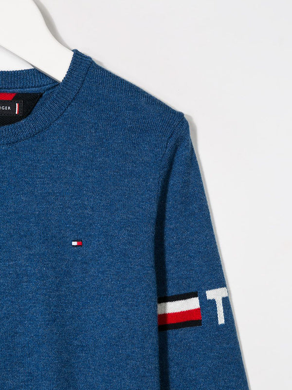 Essential Cttn/Cashmere Sweater Dutch Blue Htr. / 10