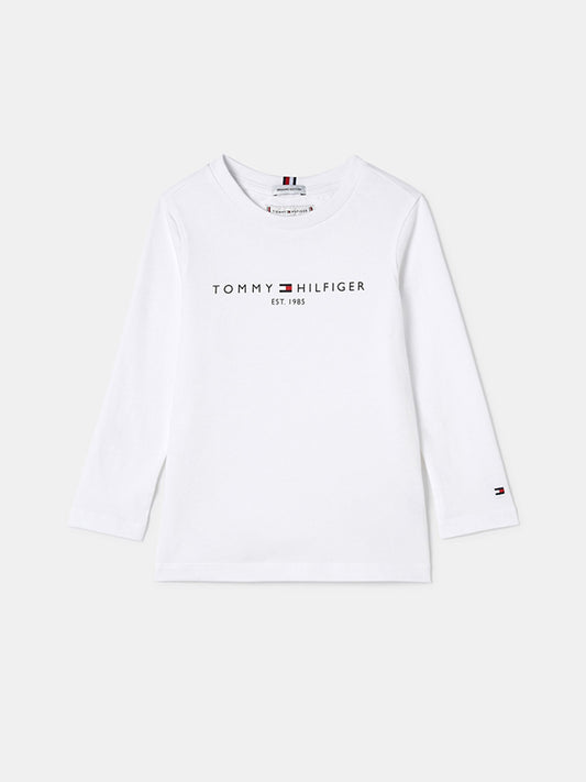 Essential Hilfiger  Tee L/S Bright White / 10