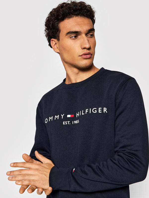 Tommy Logo Sweatshirt SKY CAPTAIN / L