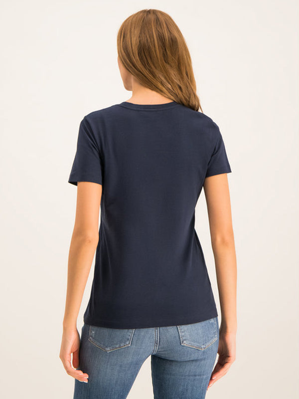 Th Ess Hilfiger Crew Neck Tee Ss MIDNIGHT / L