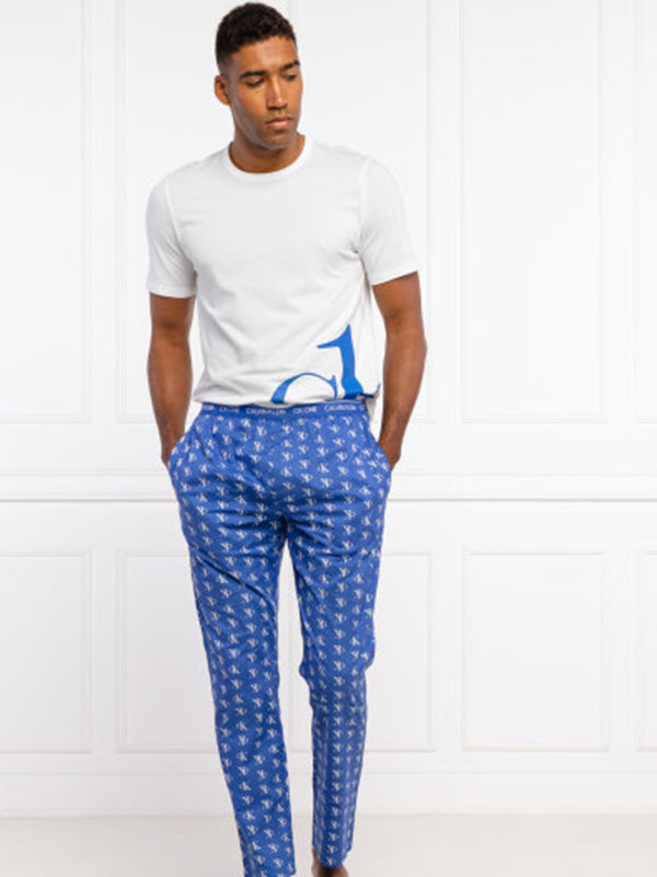 Sleep Pant STEP STRIPE_KETTLE BLUE / L