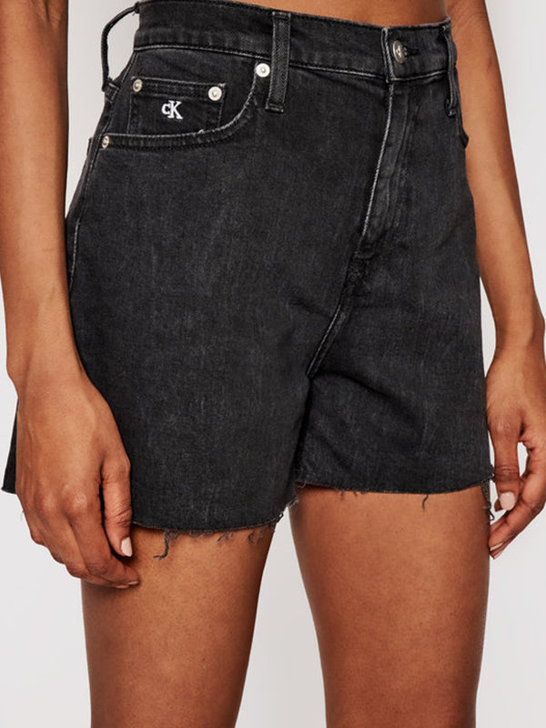 Mom Short Denim Black / NI30