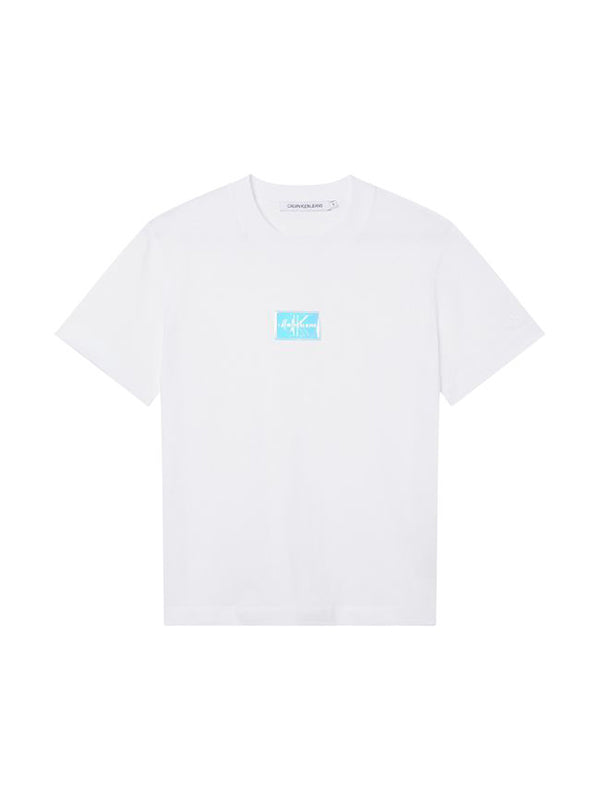 Shine Badge Tee Bright White / L