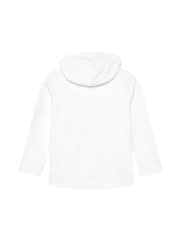 Essential Hooded Zip White / 10