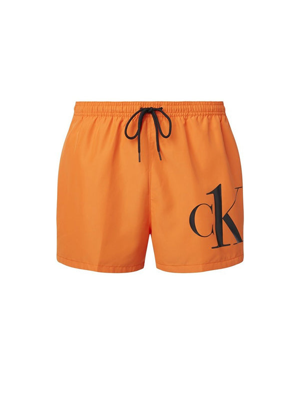 Short Drawstring Orange Alert / L