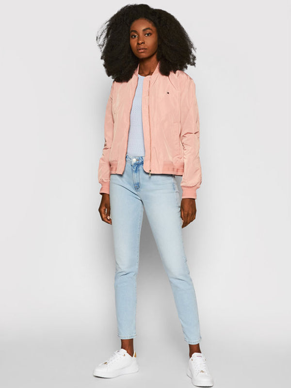 Th Ess Poly Bomber J Soothing Pink / L