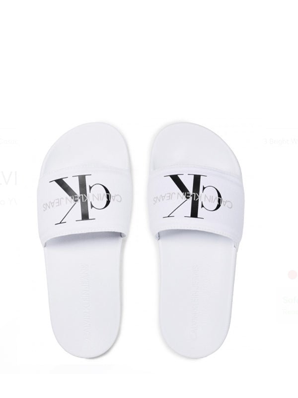 Slide Monogram Co Bright White / 41