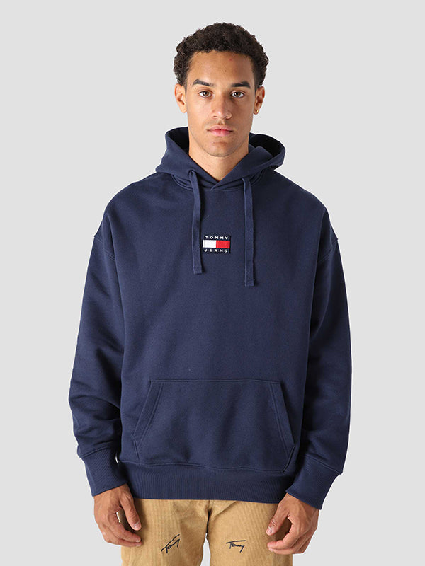 Tjm Tommy Badge Hood Twilight Navy / L