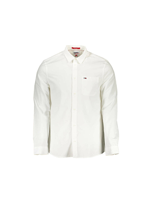 Tjm Peached Poplin S White / L