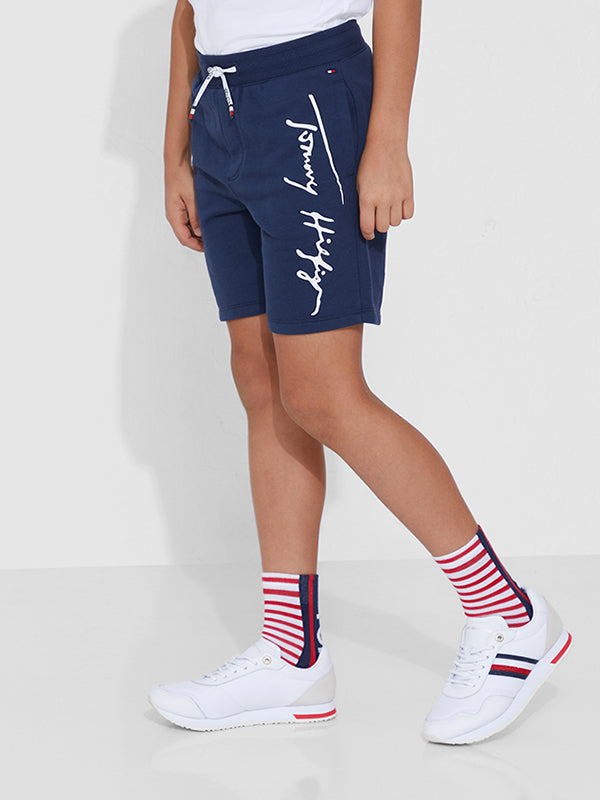 Script Sweatshorts Twilight Navy / 12