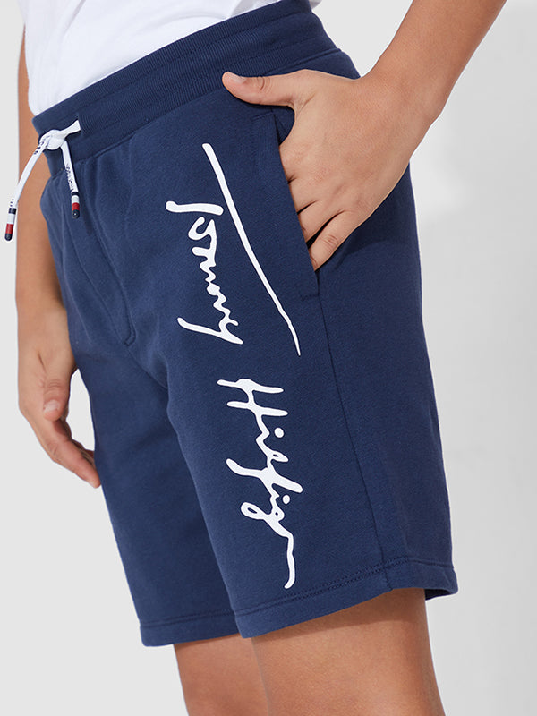 Script Sweatshorts Twilight Navy / 12