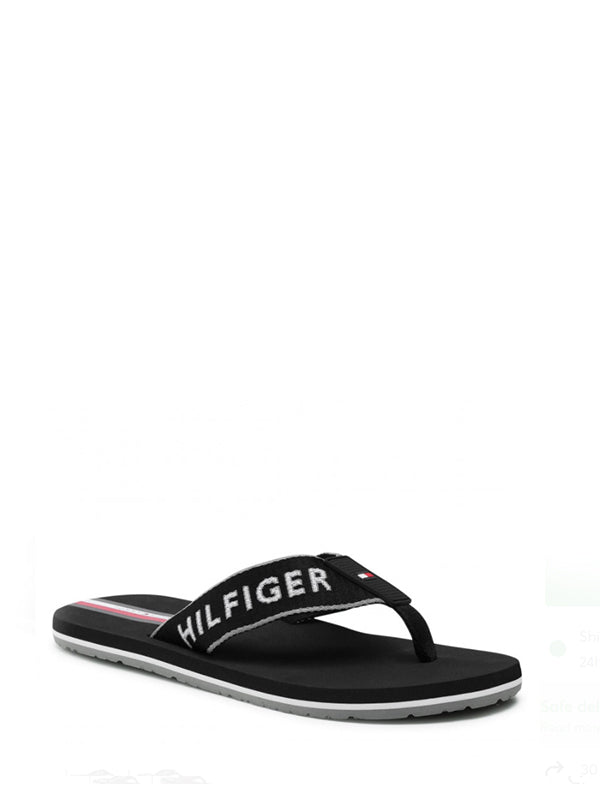 Hilfiger Webbing Bea Black / 42