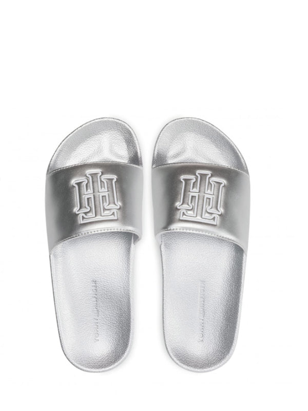 Th Monogram Metallic Silver / 36