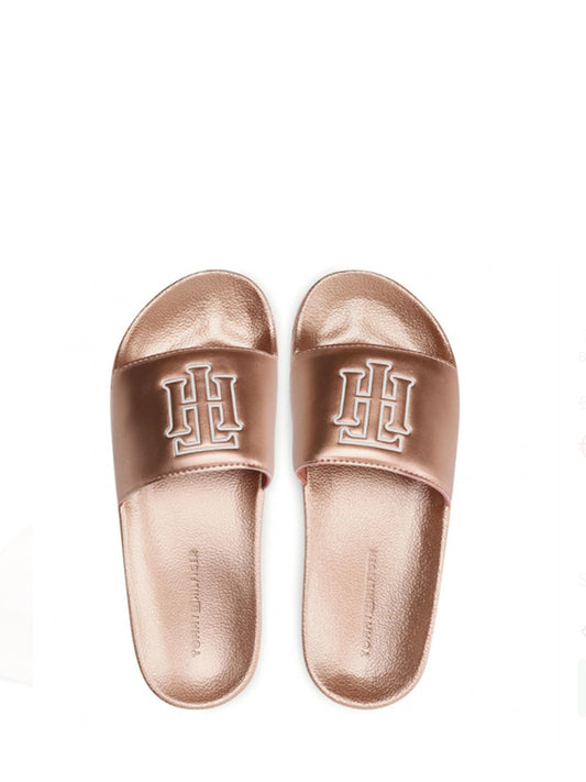 Th Monogram Metallic Rose Gold / 41