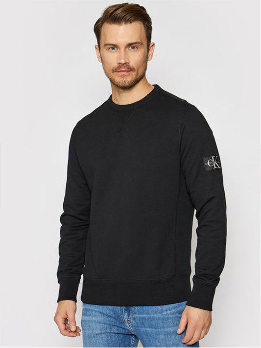 Monogram Sleeve Badg Ck Black / L