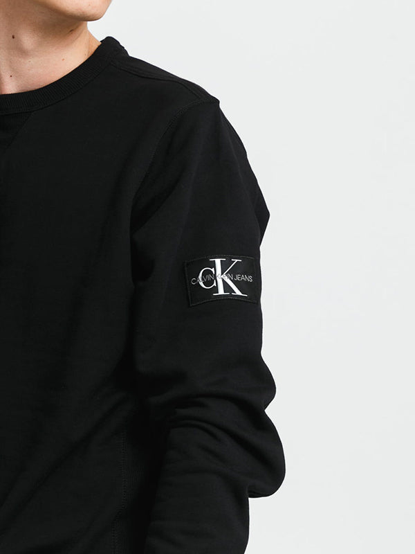 Monogram Sleeve Badg Ck Black / L