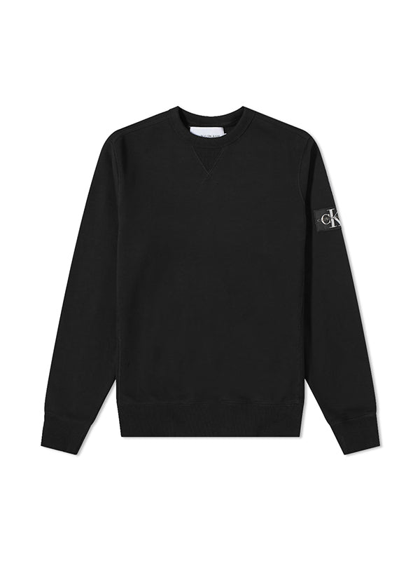 Monogram Sleeve Badg Ck Black / L