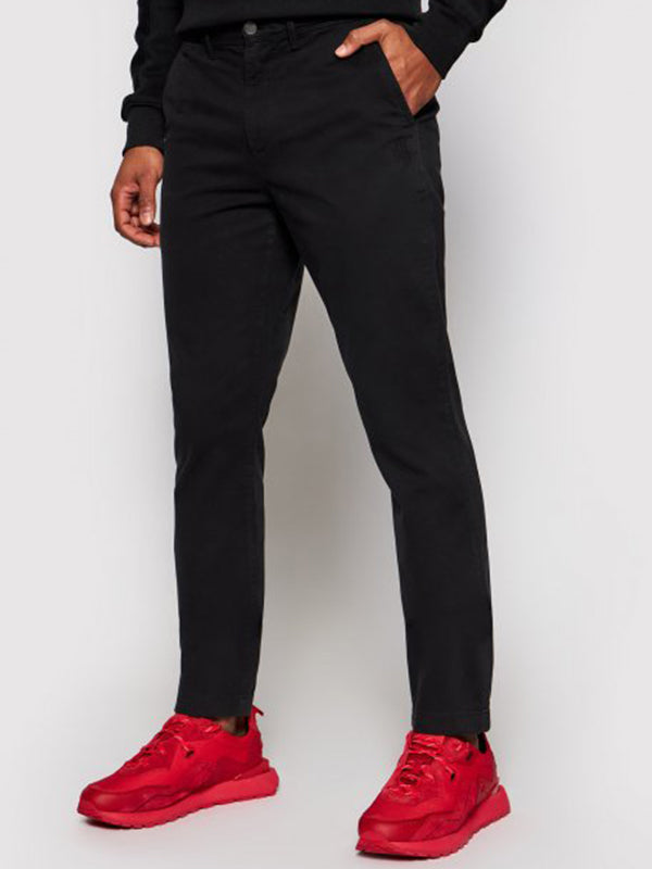 Washed Slim Chino Pa Ck Black / 3430