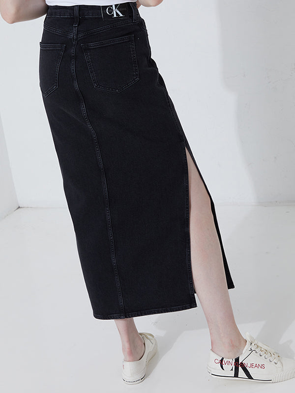 Maxi Skirt Denim Black / NI30