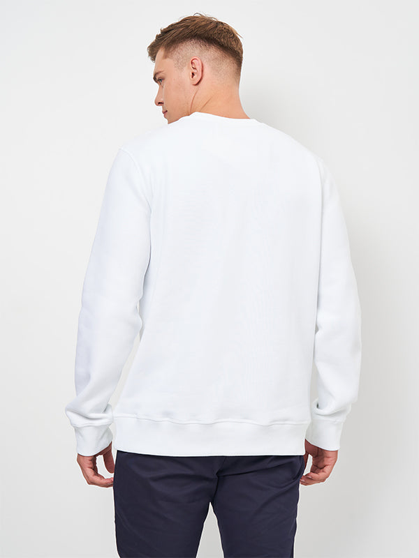 Institutional Logo B Bright White / L