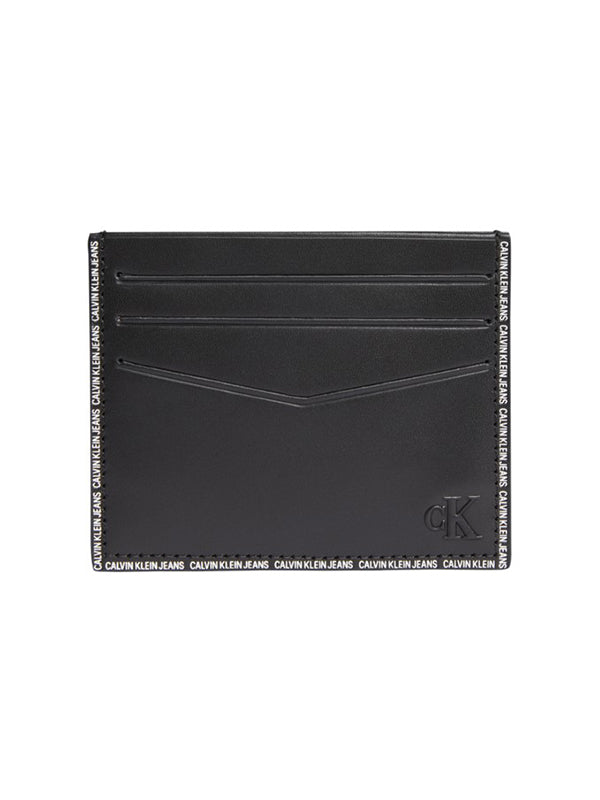 Logo Tape Cardcase 6 Black / OS