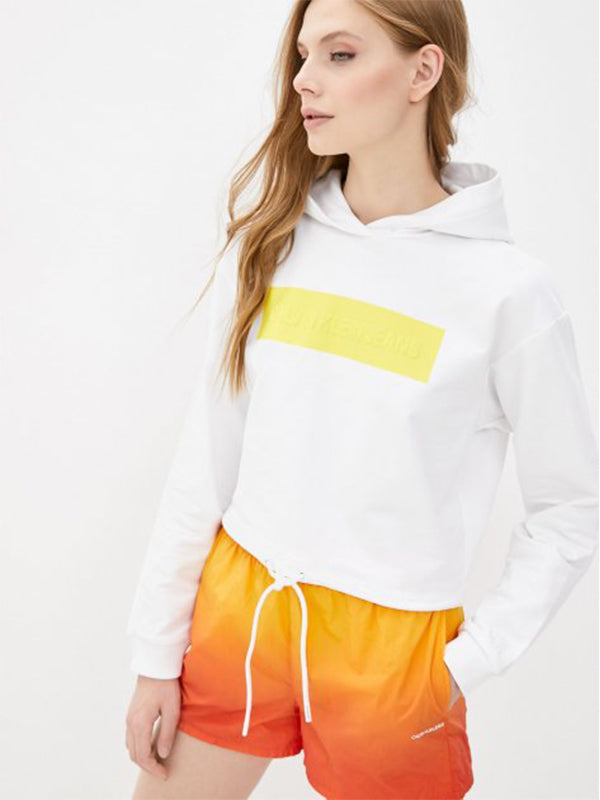 Hero Logo Hoodie Bright White/Bright Sunshine / L