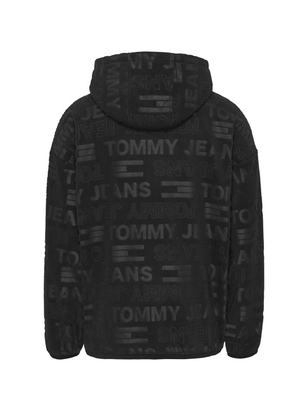 Tjm Aop Half Zip Hoo Black / L