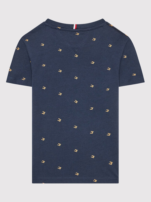 Tonal Flag Ao Tee S/ Twilight Navy / 10