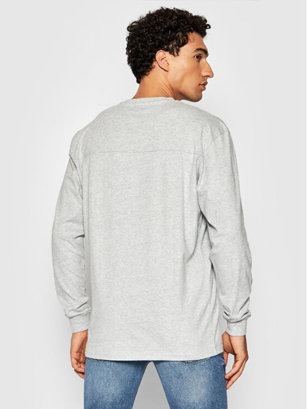 Tjm Ls Tech Pocket T Lt Grey Htr / L