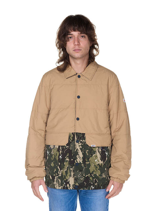 Tjm Reversible Coach Camo Print / Classic Khaki / L