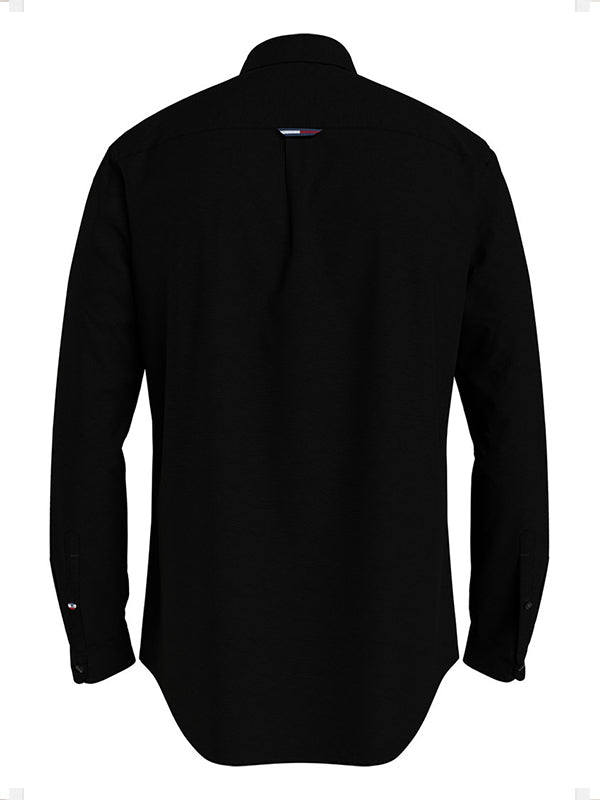 Tjm Peached Poplin S Black / L