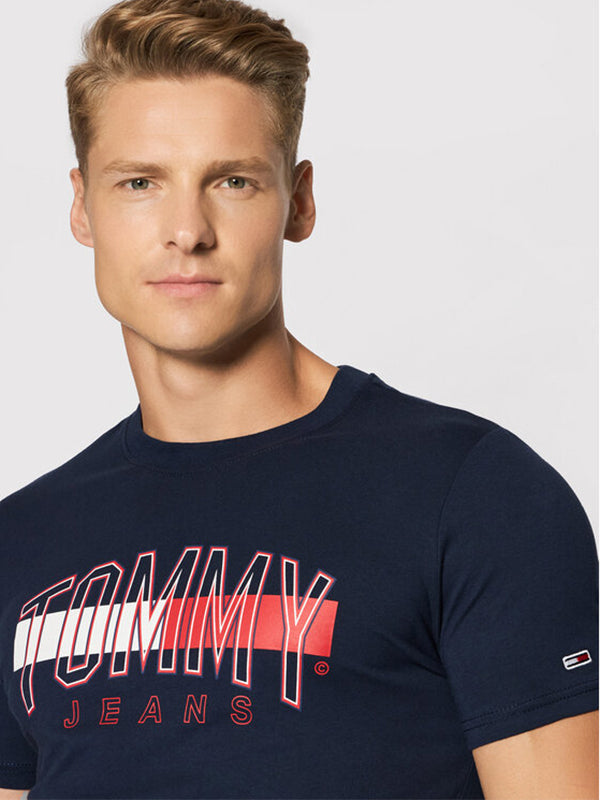 Tjm Flag Tommy Tee Twilight Navy / L