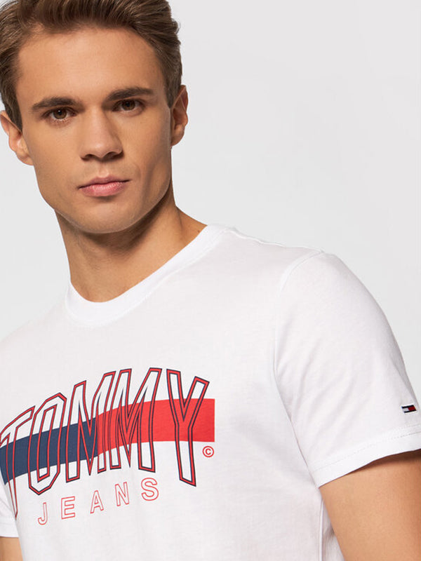 Tjm Flag Tommy Tee White / L