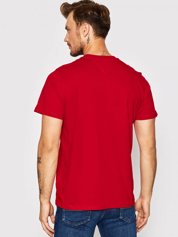 Tjm Corp Logo Tee Deep Crimson / L