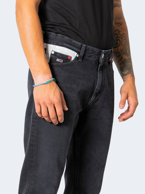 Dad Jean Reg Tprd Ae Denim Black / 3430