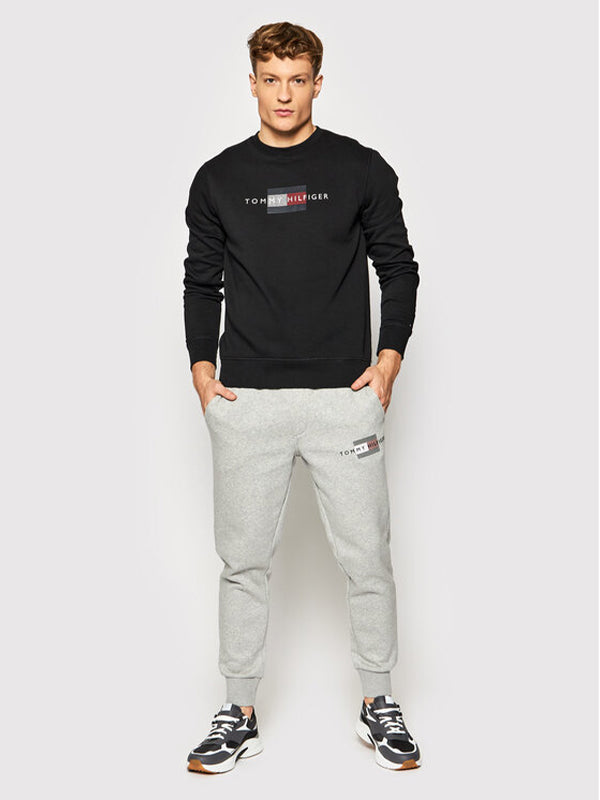 Lines Hilfiger Crewn Black / L