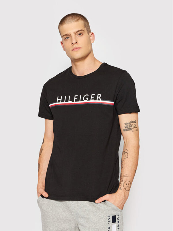 Corp Stripe Tee Black / L