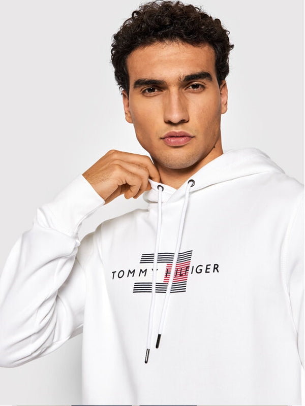 Lines Hilfiger Hoody White / L