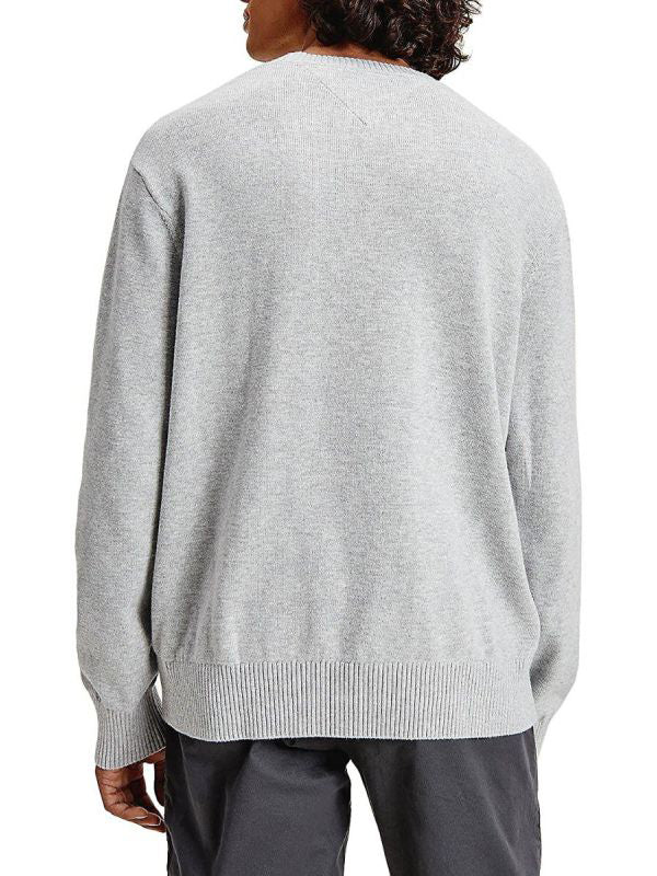 Tjm Branded Sweater Lt Grey Htr / L