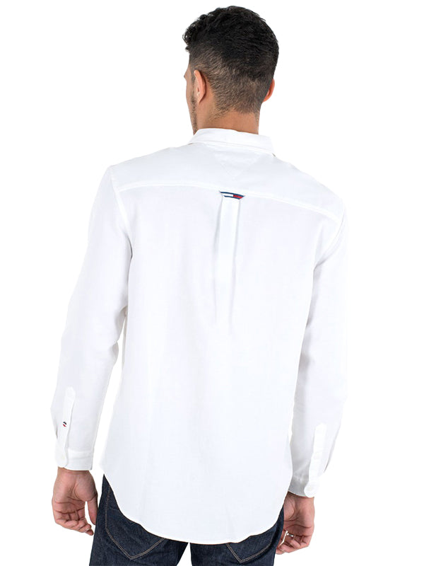 Tjm Tencel Badge Shi White / L