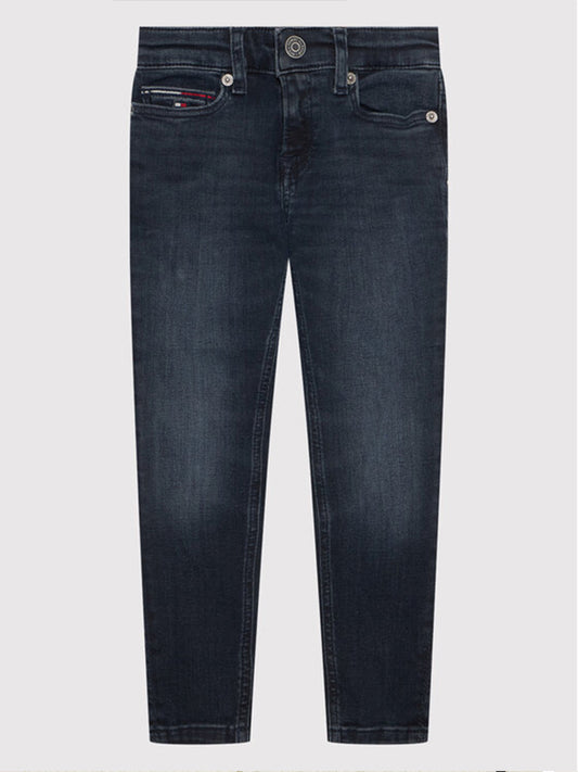 Simon Skinny Blue Bl Blueblkwshddwn / 10