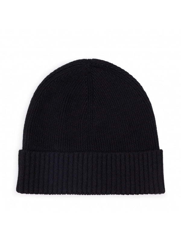 Pima Cotton Beanie & Black / OS